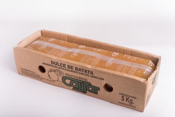 Dulce de Batata Cayfar Cajon x 5kg