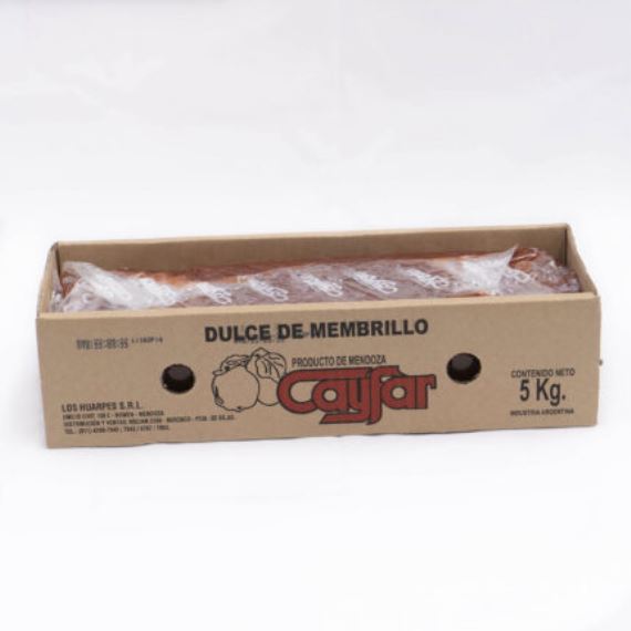 Dulce de Membrillo Cayfar Cajon x 5kg