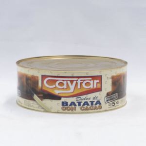 Dulce de Batata C/Chocolate Cayfar Lata x 5kg