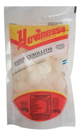 Cebollitas En Vinagre Yovinessa x 250 gr.