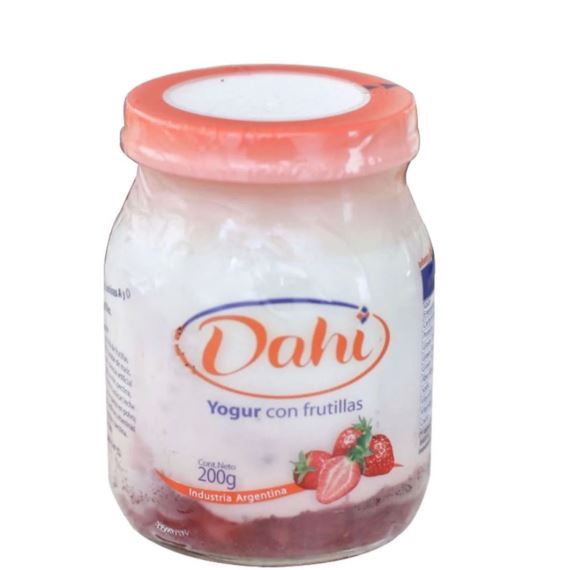 Yogur Dahi Frutilla C/pulpa