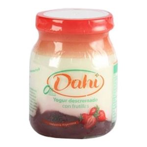 Yogur Dahi Frutilla C/pulpa descremado