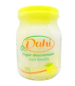 Yogur Dahi Limon C/pulpa descremado