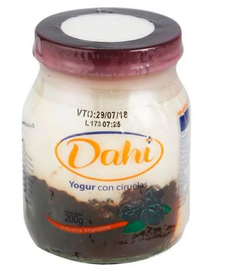 Yogur Dahi Ciruela C/pulpa