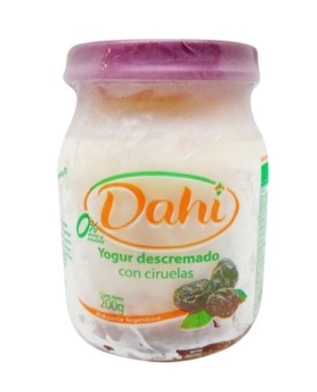Yogur Dahi Ciruela C/pulpa descremado