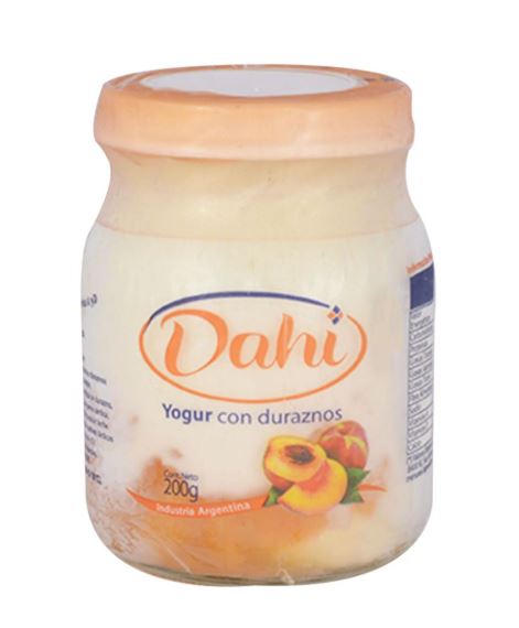 Yogur Dahi Durazno C/pulpa