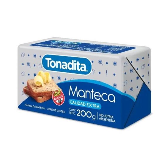 Manteca Tonadita 200 gr.