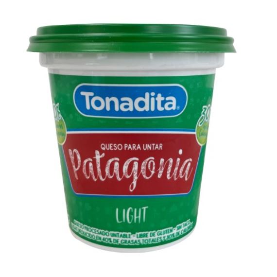 Queso untable Patagonia light 300 gr.