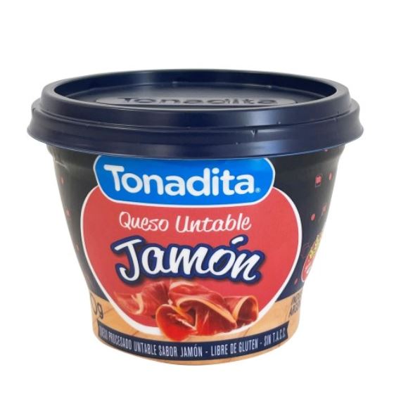 Queso untable sabor Jamon 190 gr.