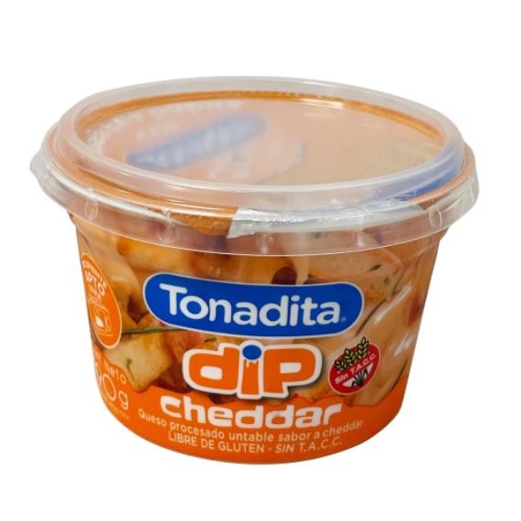 Queso untable sabor Cheddar 190 gr.