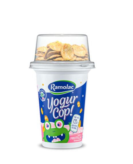 Yogur Ramolac frutilla C/cereal x 140 gr.