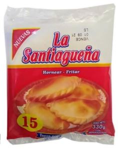 Tapas de empanadas Freir La Santiagueña